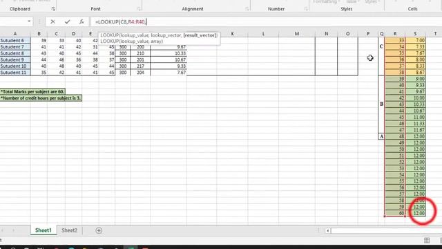 Calculate GPA /CGPA of Whole Class in Excel (Eng Subs Available) смотреть онлайн