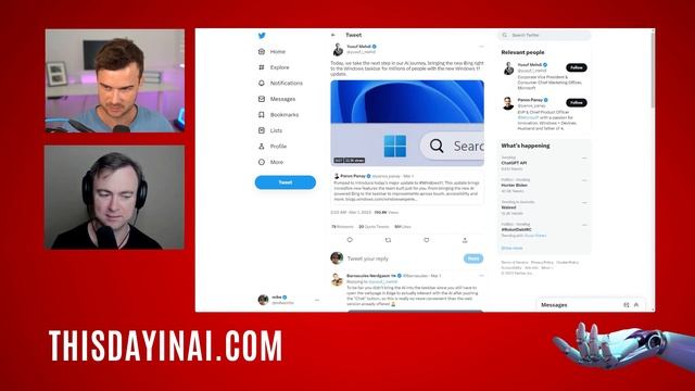 OpenAI's ChatGPT API Announcement, Whisper API, Windows 11 Bing Update, How Far Away is AGI? | E04 смотреть онлайн