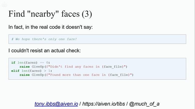 How I used PostgreSQL to find pictures of me at a party: Tibs смотреть онлайн