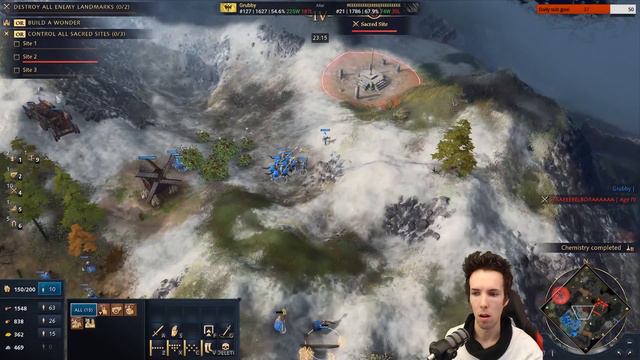 FACING THE RANK 1 PLAYER! (Beastyqt) | AoE4 | Grubby смотреть онлайн