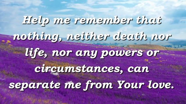 A cure for worry and anxiety - Morning prayer смотреть онлайн