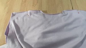 Сшила халатик для себя. Обзор домашнего халата из велюра.