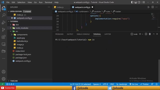Webpack in Tamil - 7 - Convert ES6 to ES5 JavaScript | Babel Loader смотреть онлайн