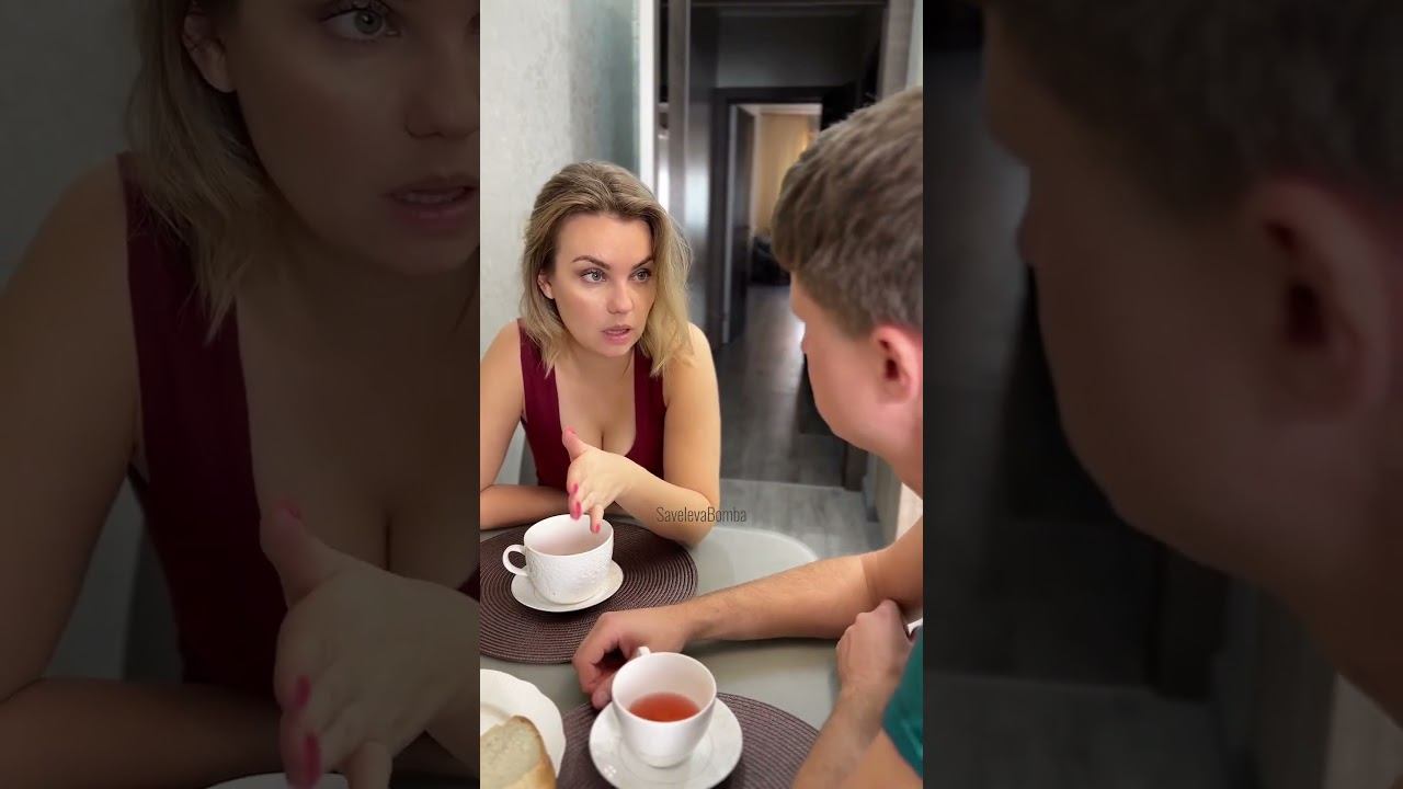 Такого я от коти не ожидала...#savelevabomba #юмор #семья #мужижена #приколы смотреть онлайн