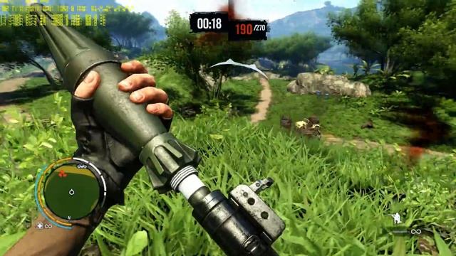 Far Cry 3 - bombastic Rocket Launcher Fun EVGA GTX 780 Ti Kingpin @ 1424/1900 + 4790k @ 4.8 Ghz смотреть онлайн