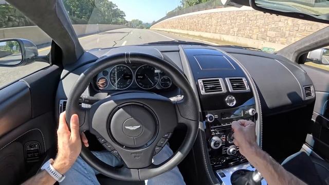 2009 Aston Martin DBS - The V12 Manual from Casino Royale (POV Binaural Audio) смотреть онлайн