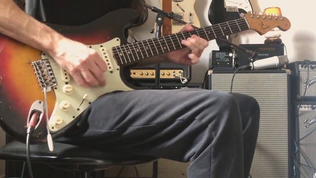 Noodling... TS10 Clone 1963 Stratocaster 1968 Bandmaster смотреть онлайн
