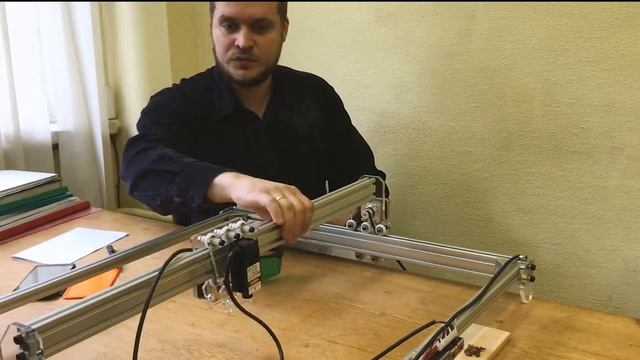 Сборка лазерного станка для домашнего использования смотреть онлайн