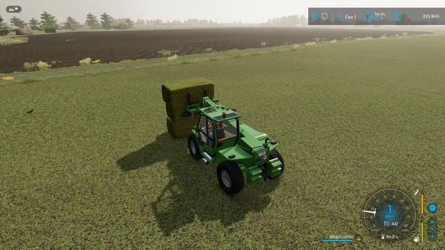 FS22 - НОВГОРОДОВКА. Делаю ТЮКИ. Собираю тюки в стопки # 33 смотреть онлайн