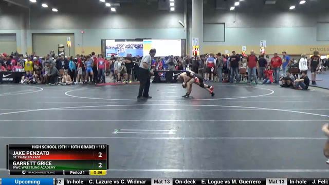 High School (9th - 10th Grade) 113 Garrett Grice MWC Wrestling Academy Vs Jake Penzato St. Charles смотреть онлайн