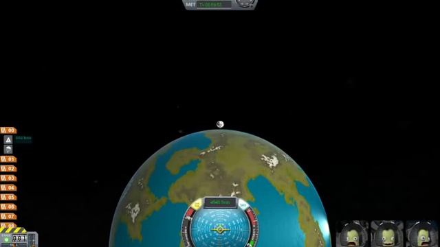 Kerbal Space Program - High speed Kerbal delivery vehicle смотреть онлайн