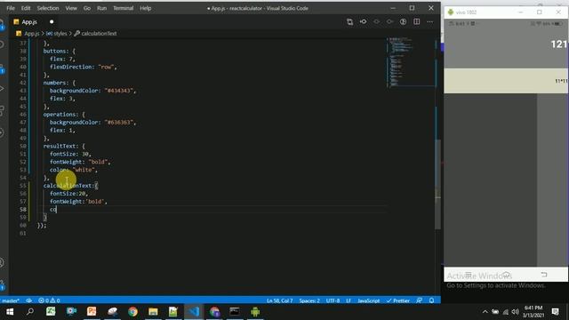 React Native Tutorial : Creating a Calculator - Part 1 смотреть онлайн