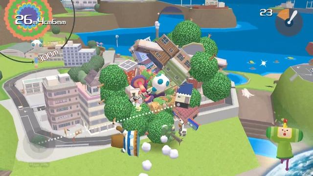 Katamari Damacy REROLL - Make the Moon No Boost - 5:05 смотреть онлайн