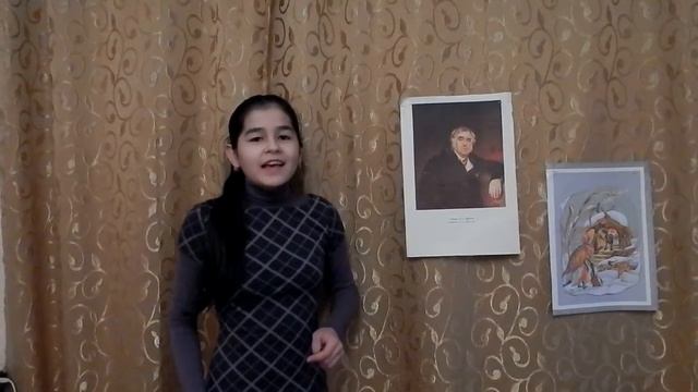 Страна читающая — Самина Аминова читает произведение «Ворона и Лисица» И. А. Крылова смотреть онлайн