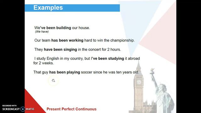 Diferença entre Present Perfect Continuous x Present Continuous - HD Video смотреть онлайн