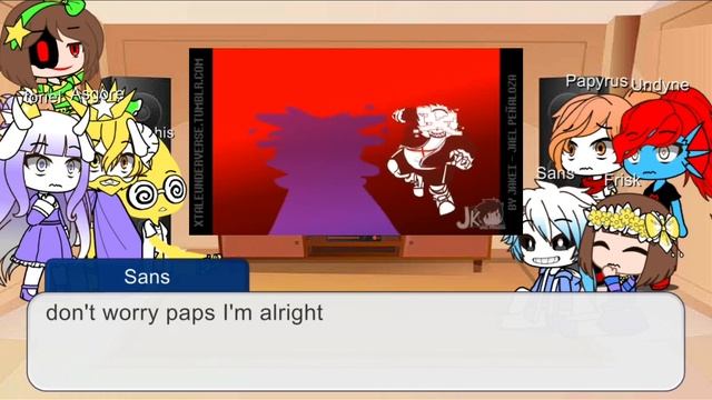 undertale react to underverse amv part 1 смотреть онлайн