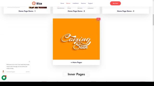 Biza - React Next IT Solutions and Services Template reactjs technology смотреть онлайн