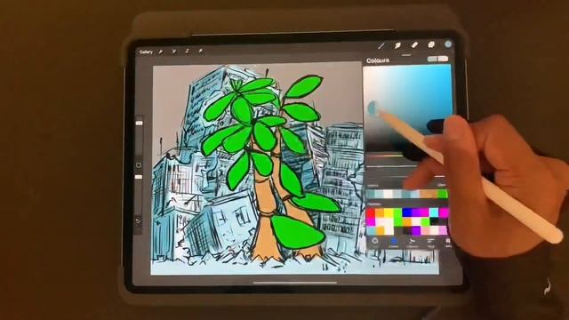 1 YEAR OF ART: DAY 12! I’m Drawing a Plant Today. Whoop De Ducking Do смотреть онлайн