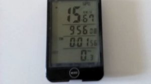 Проводной велокомпьютер SunDing SD-576A глючит.