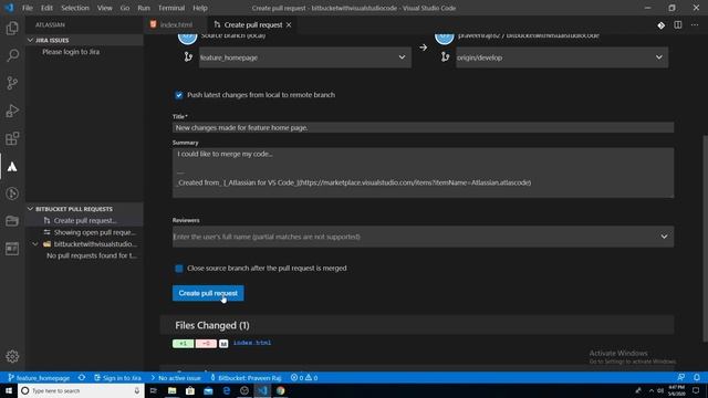 Bitbucket with Visual Studio Code 101 смотреть онлайн