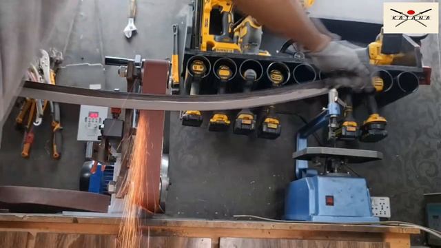 КАТАНА ИЗ РЕЛЬСЫ,СВОИМИ РУКАМИ || Ковка Катаны