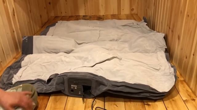 Распаковка — Надувная кровать Intex 67768 смотреть онлайн