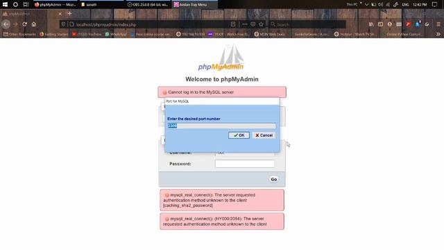 MySQL caching_sha2_password | Cannot log in to the MySQL server \ PhpMyAdmin login on wamp solved смотреть онлайн