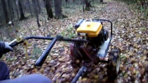 По Лесу на Мотоблоке. #за дровами 2