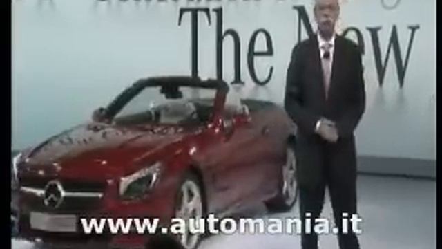 New Mercedes SL North American Autoshow Detroit 2012 смотреть онлайн