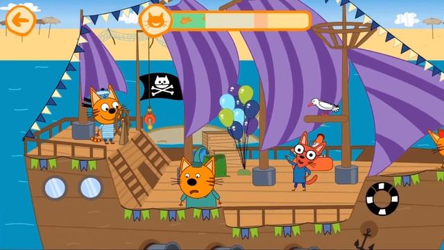 Kid-E-Cats Happy Birthday Celebrations. Educational mobile games for kids смотреть онлайн