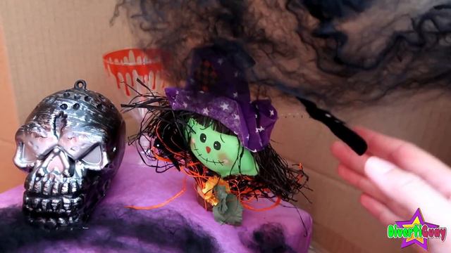 HOUSE TOUR DE MI CASITA DE CARTÓN EN HALLOWEEN!! MI NUEVA CASITA DE HALLOWEEN DANIELA DIVERTIGUAY смотреть онлайн