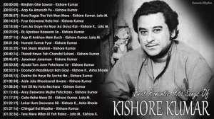 Kishore Kumar Golden Hits || Best Of Kishore Kumar Playlist 2021|| Romantic Hindi Evergreen Melodie
