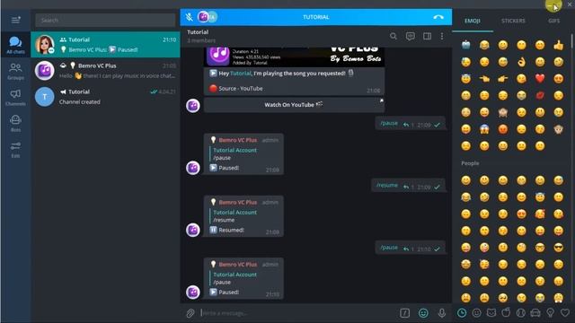 How to play music in Telegram group voice chats | in Sinhala | by Bemro смотреть онлайн