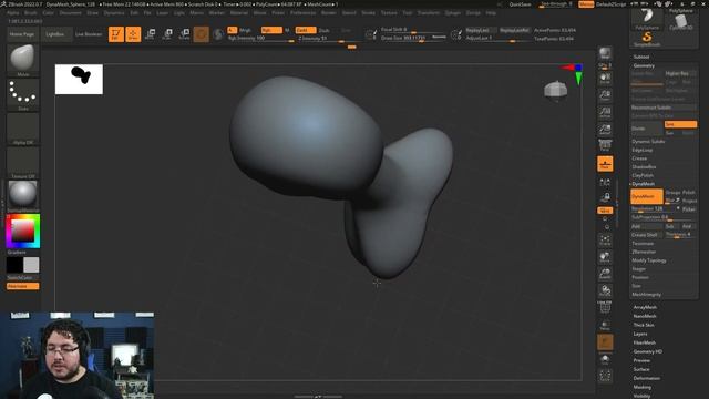 Zbrush Beginner Tutorial | Learn Zbrush In 40 Min!