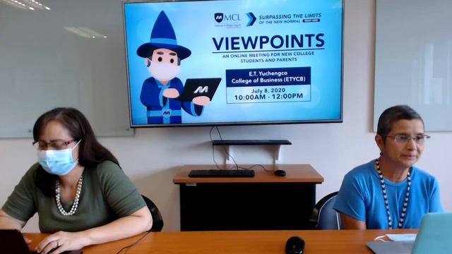 Viewpoints: An Online Meeting with New ETYCB Students and Parents (July 8, 2020) смотреть онлайн