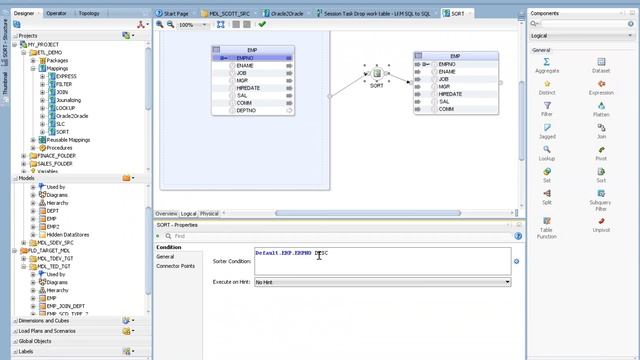 ODI Oracle ETL Sort смотреть онлайн