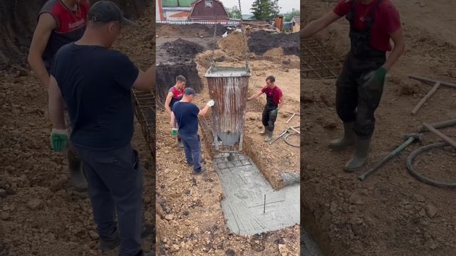 Фундамент без опалубки. Грунт суглинок смотреть онлайн