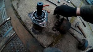 Нива. Замена внутреннего шруса.