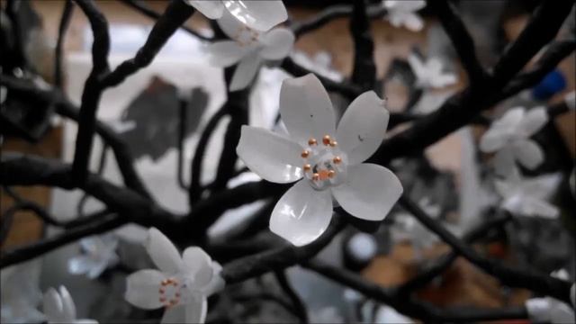 Как сделать. Светодиодное дерево сакура своими руками. С регулировкой яркости. Homemade LED tree смотреть онлайн