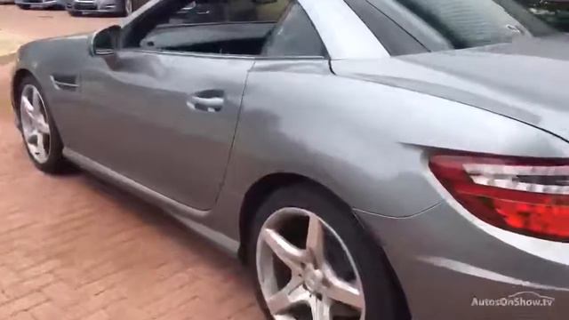 MERCEDES SLK SLK250 CDI BLUEEFFICIENCY AMG SPORT ALUMINIUM/SILVER 2012 смотреть онлайн