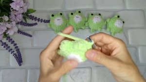 МК Лягушка-брелок, ну ооочень быстро вяжется?!!!#вязаныеигрушки #вяжуназаказ