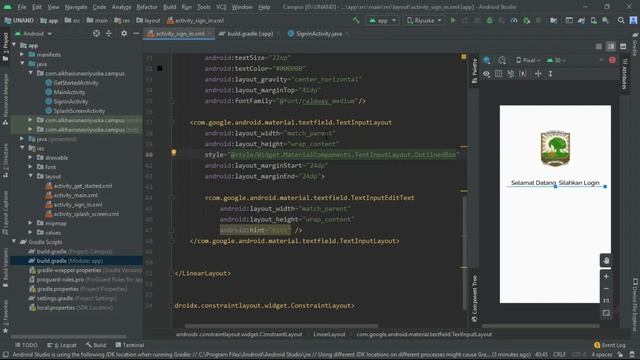 Tutorial Android Layout | Sign In *2 | UI Design to android Studio | Java #7 смотреть онлайн