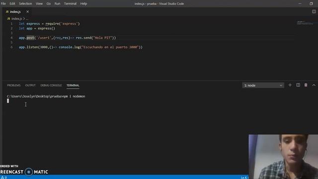 Node.js - Tu primer servidor смотреть онлайн