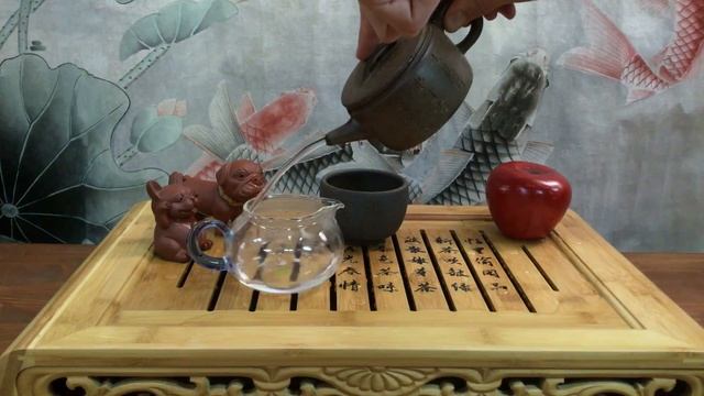 Чайник # 19877, исинская глина, 215 мл./Teapot, yixing clay, 215 ml. смотреть онлайн