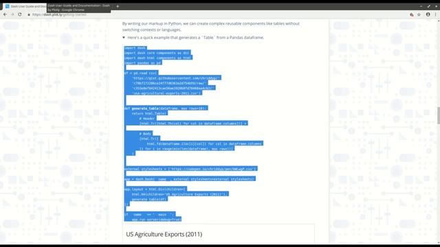 Plotly Dash-Python Framework for Building Applications-Third Example App смотреть онлайн