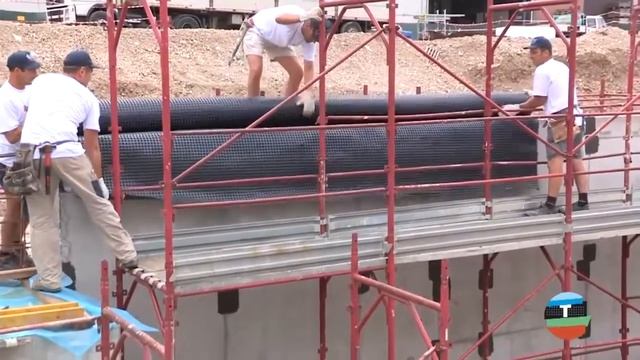 Применение мембраны ТЕФОНД на фундаментах смотреть онлайн