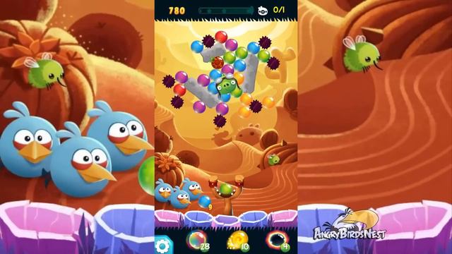 Let's Play Angry Birds Stella Pop - Part 36 - Levels 196 to 200 - Blues Oasis смотреть онлайн