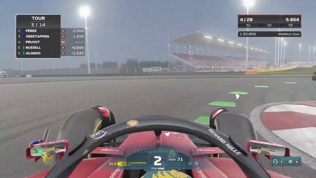 F1 22 Carrière FERRARI#01:La Stratégie Payante!!