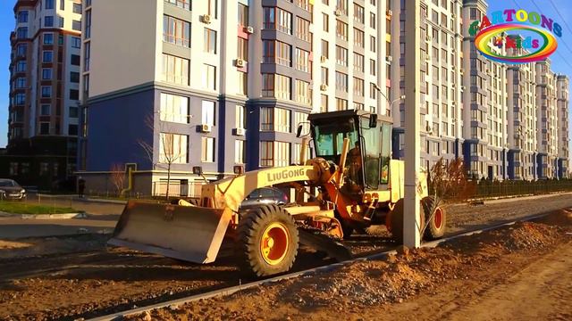 Учим цвета машинки и поезда. Обучающее видео транспорт для детей in English смотреть онлайн