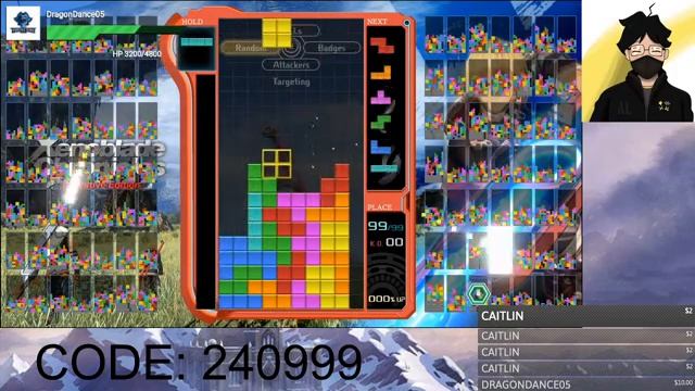Tetris 99 w/Viewers смотреть онлайн